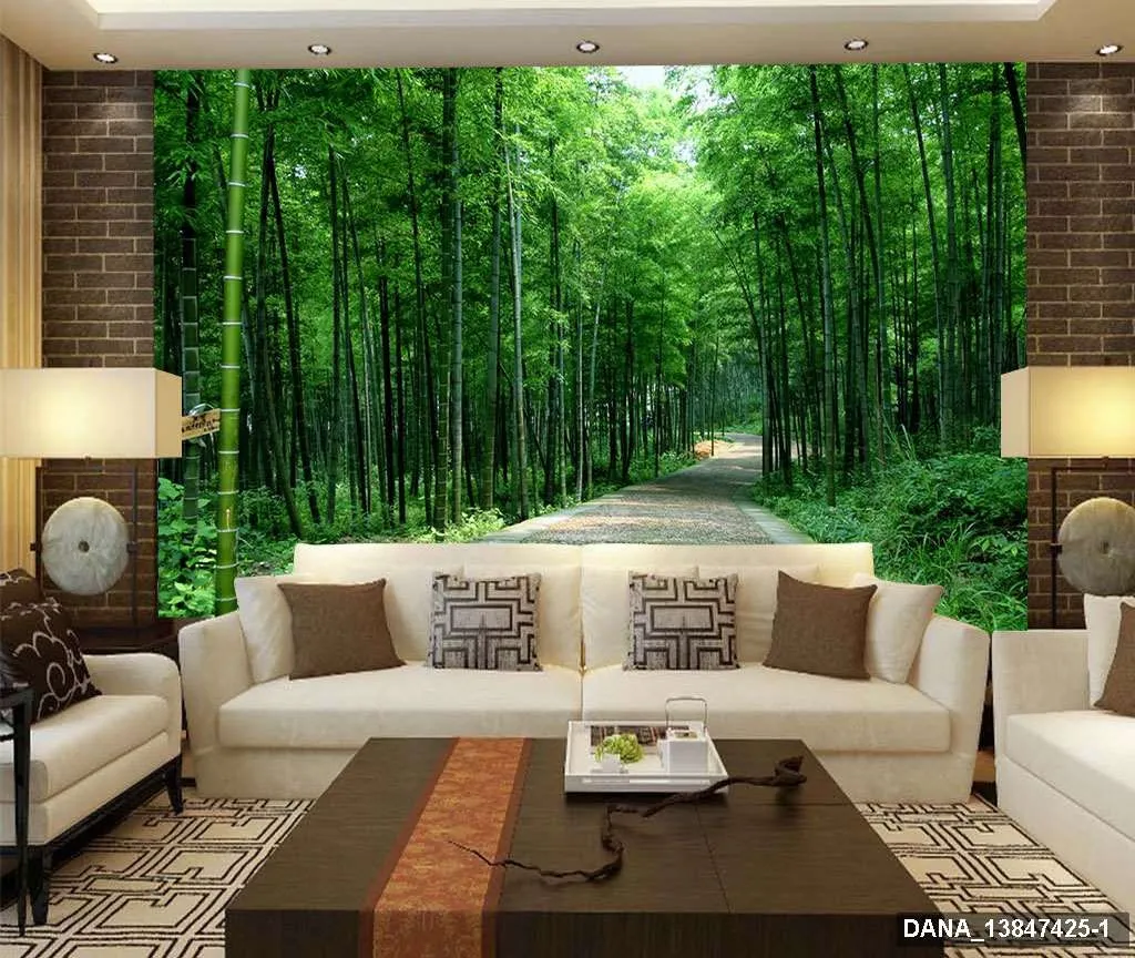 Tranh dán tường phòng khách – Tăng tính thẩm mỹ cho không gian sống