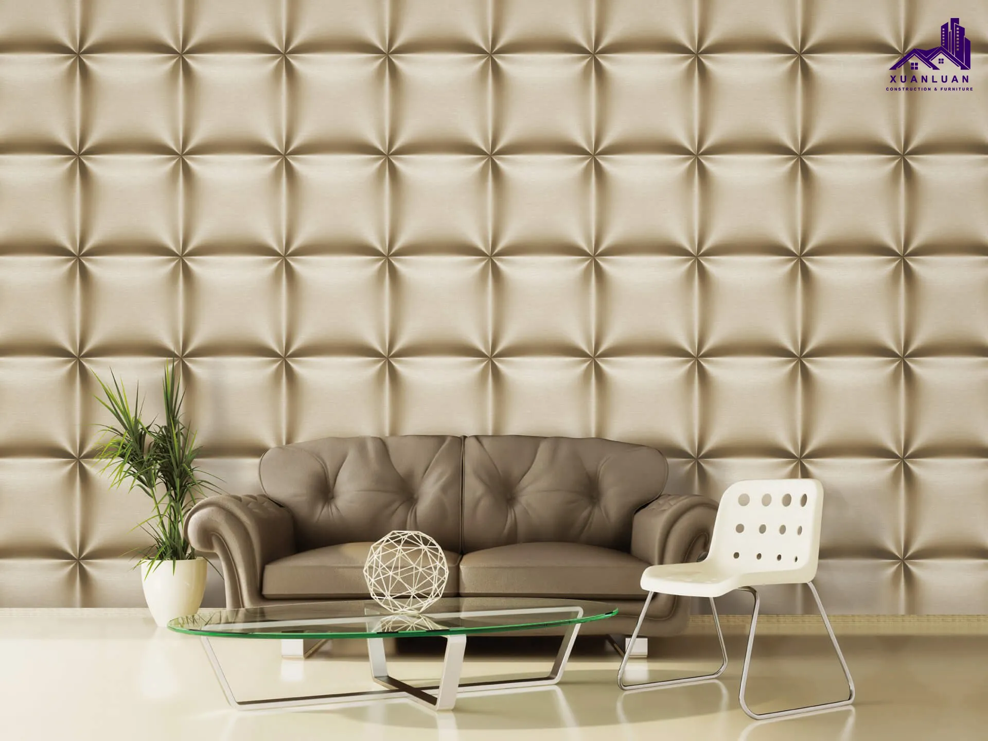 Giấy dán tường đẹp 3D – Mẫu mã đa dạng và chất lượng cao