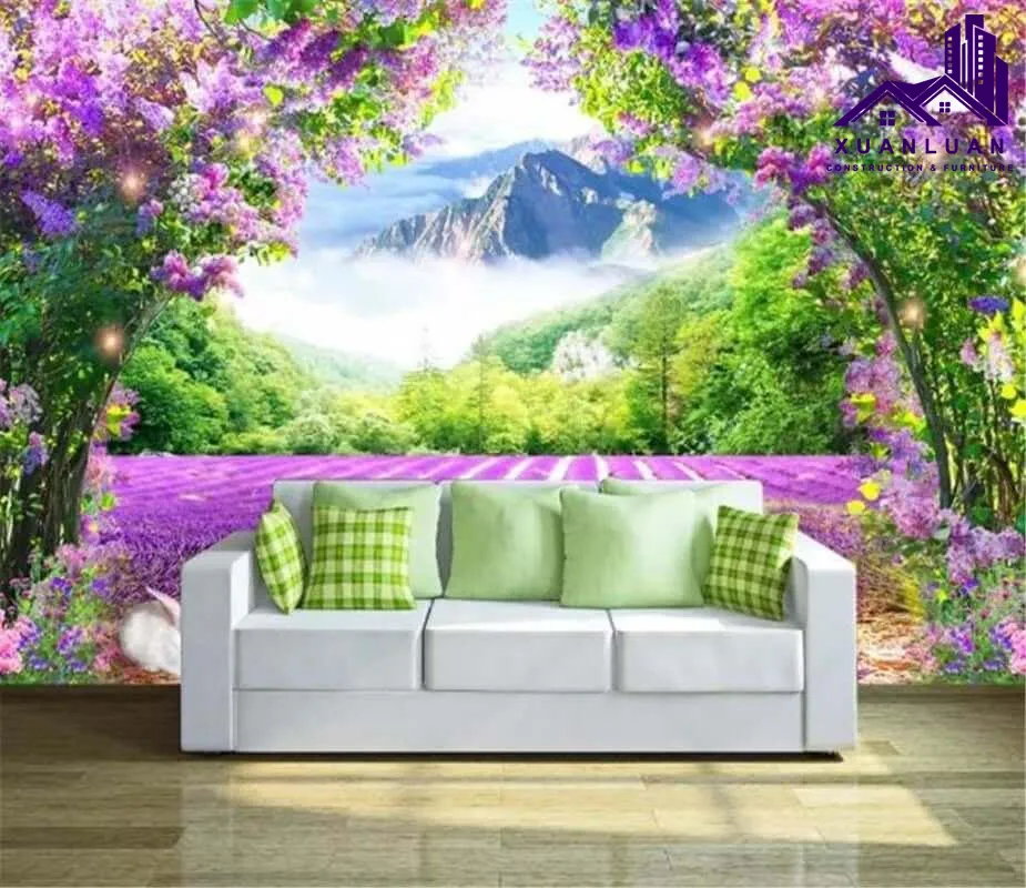 Giấy dán tường đẹp 3D – Mẫu mã đa dạng và chất lượng cao