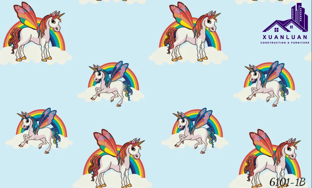 Giấy dán tường đẹp cho bé – Không gian sống an toàn và sáng tạo