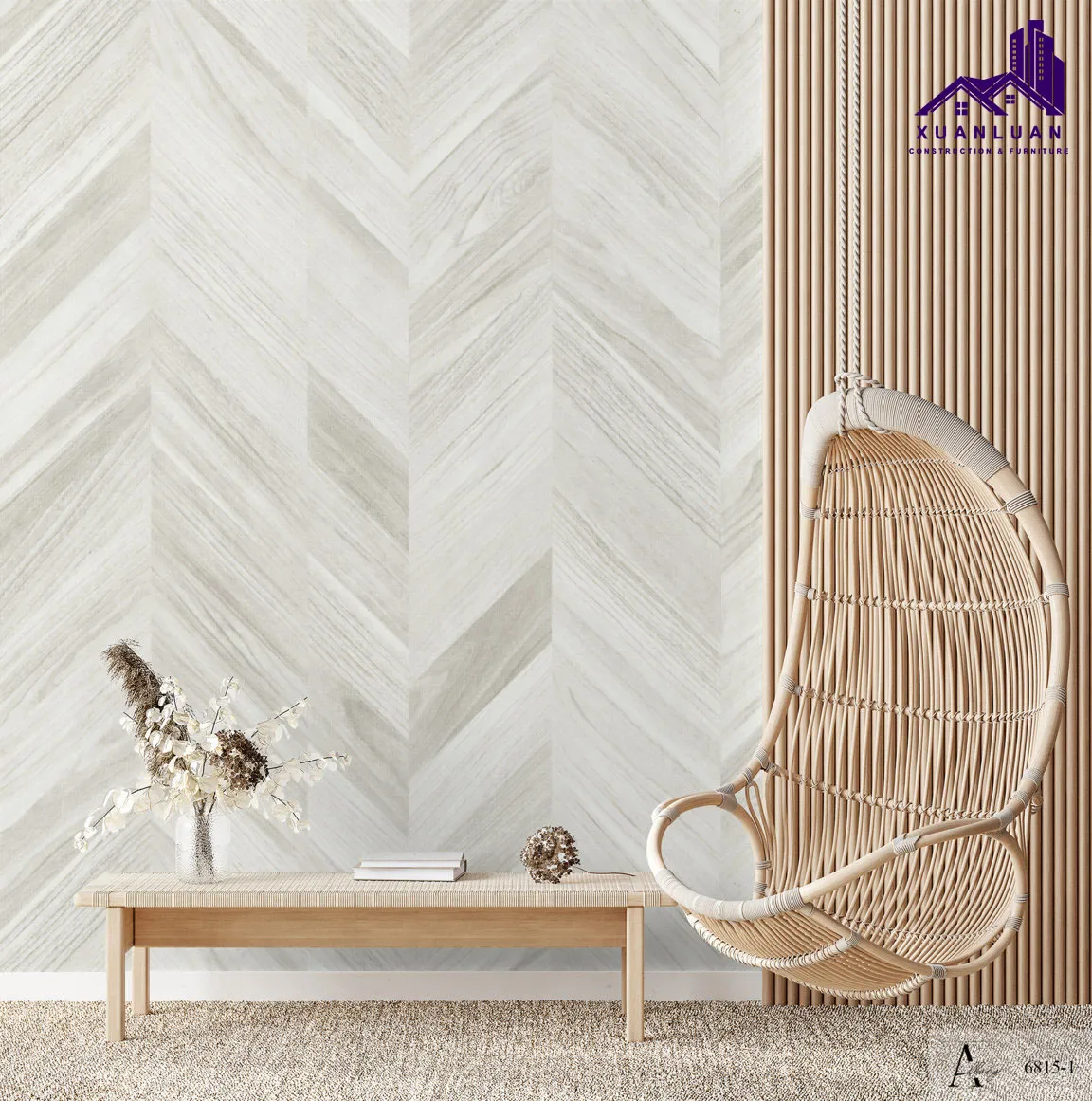 Giấy dán tường màu trắng – Chọn lựa hoàn hảo cho mọi không gian