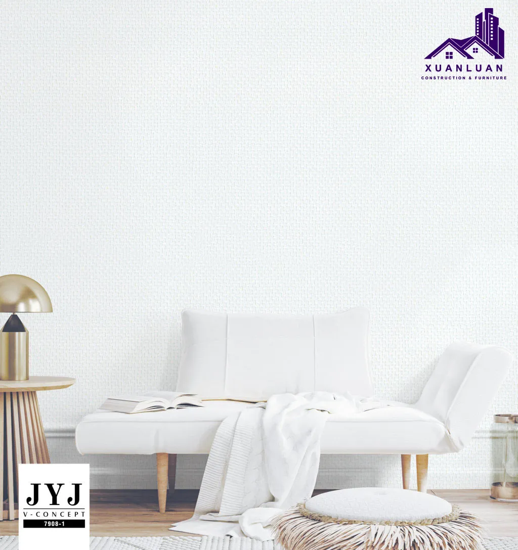 Giấy dán tường màu trắng – Chọn lựa hoàn hảo cho mọi không gian