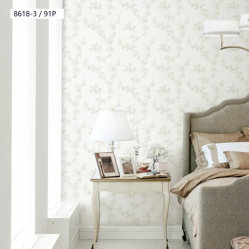 Giấy dán tường màu trắng – Chọn lựa hoàn hảo cho mọi không gian