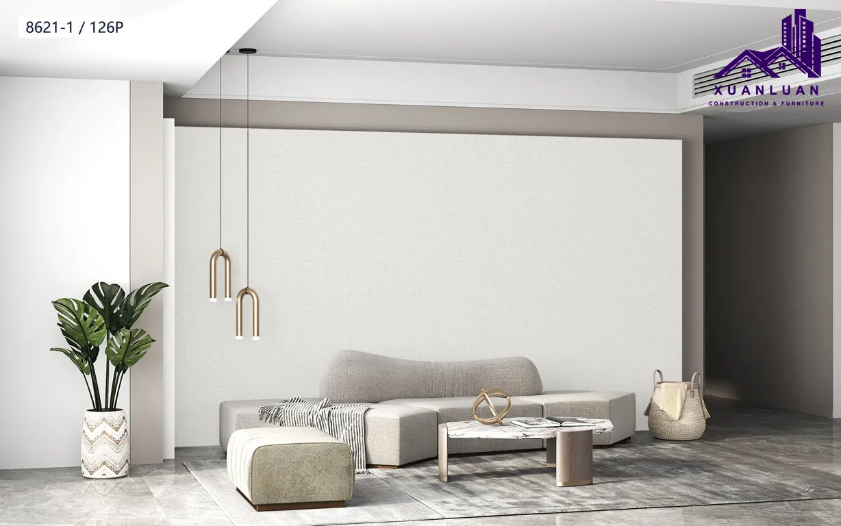 Giấy dán tường màu trắng – Chọn lựa hoàn hảo cho mọi không gian