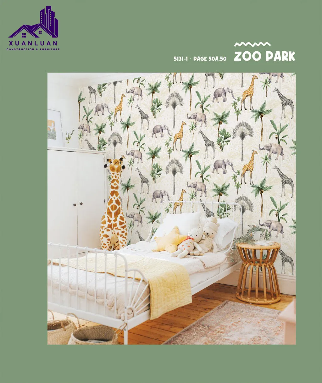 Giấy dán tường giá rẻ – Lựa chọn lý tưởng cho không gian sống