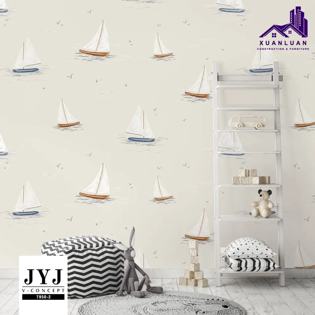 Mẫu giấy dán tường Hàn Quốc đẹp