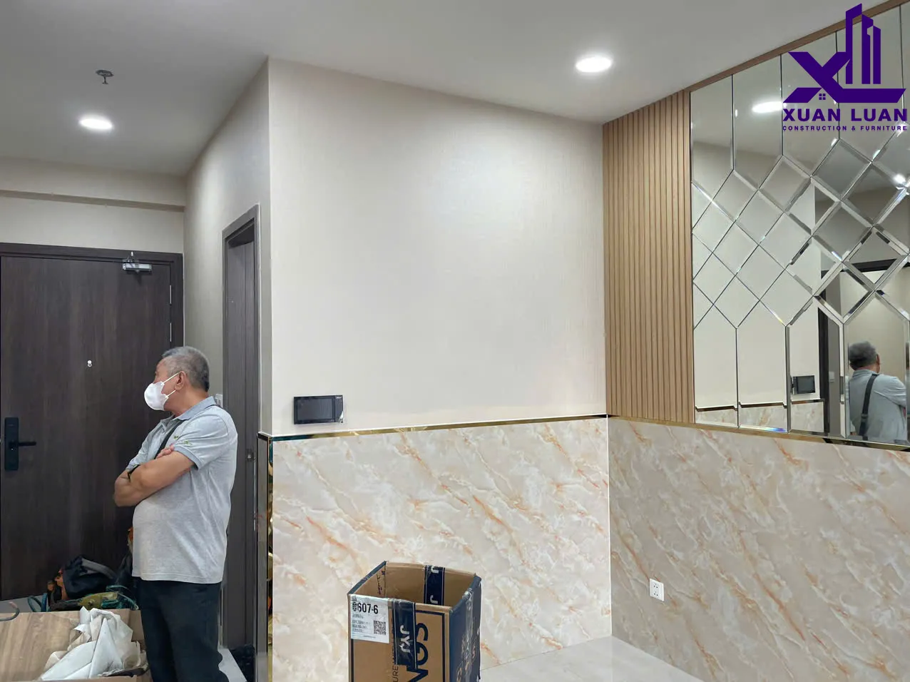 Thi công giấy dán tường tại Dĩ An, Bình Dương